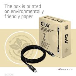 club3D Kabel USB-C USB 4.0 USB-C ® zástrčka 2.00 m černá CAC-1578