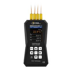 PCE Instruments teplotní datalogger teplota -200 do 1800 °C funkce PDF