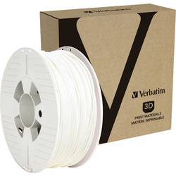 Verbatim 55328 PLA 3D Filament. White 2.85mm Diameter. 1kg Reel vlákno pro 3D tiskárny PLA plast 2.85 mm 1000 g bílá 1 ks