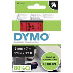 etikety DYMO D1 40917 polyester Barva pásky: červená Barva písma:černá 9 mm 7 m