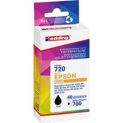 Edding Ink náhradní Epson 604XL, T10H1 kompatibilní černá EDD-720 18-720