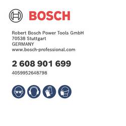 Bosch Accessories 2608901699 2608901699 plochý sekáč 5 ks