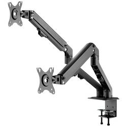 Neomounts FPMA-D650DBLACK držák na stůl pro monitor 1 Displej: (s) 43,2 cm (17) - 68,6 cm (27) černá naklápěcí, nakláněcí, otočný, nastavitelná výška