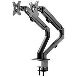 Neomounts FPMA-D650DBLACK držák na stůl pro monitor 1 Displej: (s) 43,2 cm (17) - 68,6 cm (27) černá naklápěcí, nakláněcí, otočný, nastavitelná výška