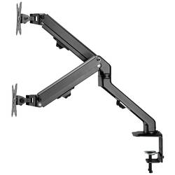 Neomounts FPMA-D650DBLACK držák na stůl pro monitor 1 Displej: (s) 43,2 cm (17) - 68,6 cm (27) černá naklápěcí, nakláněcí, otočný, nastavitelná výška