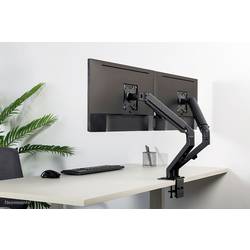 Neomounts FPMA-D650DBLACK držák na stůl pro monitor 1 Displej: (s) 43,2 cm (17) - 68,6 cm (27) černá naklápěcí, nakláněcí, otočný, nastavitelná výška