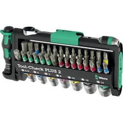 Wera Tool-Check PLUS 2 05049056001 sada bitů, 39dílná, křížový PH, TORX, TORX BO, plochý, inbus, vnitřní čtyřhran, vnější šestihran, vnější čtyřhran, 1/4