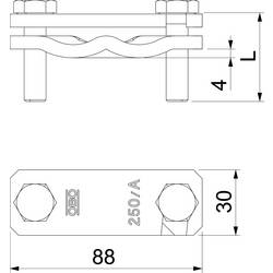 OBO Bettermann 5313015 250 A-FT montážní příslušenství 1 ks