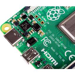 TRU COMPONENTS Pro Set Raspberry Pi® 4 B 2 GB 4 x 1.5 GHz vč. napájecího zdroje, vč. pouzdra, vč. chladicího tělesa, vč. HDMI™ kabelu, vč. klávesnice, vč. myši