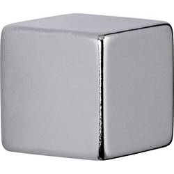 Maul neodymový magnet JAKOB MAUL - MAUL 6169496, Tafelmagnet, Nickel, Neodym, 20 mm, 20 mm, 20 mm (š x v x h) 20 x 20 x 20 mm krychle stříbrná 1 ks 6169496
