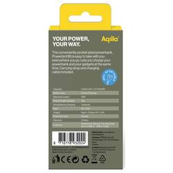 Aqiila Powerbird B5M powerbanka Li-Pol, 5000 mAh, USB-A, USB-C®, mechově zelená