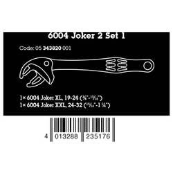 Wera 05343820001 6004 Joker 2 Set 1 Otevřený klíč