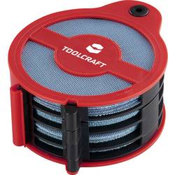 TOOLCRAFT 35 Stk. TO-10674222 brusná síť pro multifunkčníbrusku na suchý zip Zrnitost 80, 120, 180, 240 (d x š x v) 175 x 140 x 72 mm 1 sada