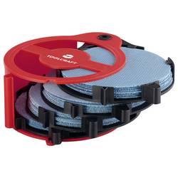 TOOLCRAFT 35 Stk. TO-10674222 brusná síť pro multifunkčníbrusku na suchý zip Zrnitost 80, 120, 180, 240 (d x š x v) 175 x 140 x 72 mm 1 sada