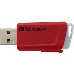Verbatim V Store N CLICK USB flash disk 32 GB červená, modrá 49308 USB 3.2 (Gen 1x1)