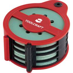 TOOLCRAFT 35 Stk. TO-10674219 sada univerzálního brusného papíru na suchý zip Zrnitost 80, 120, 180, 240 1 sada