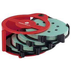TOOLCRAFT 35 Stk. TO-10674219 sada univerzálního brusného papíru na suchý zip Zrnitost 80, 120, 180, 240 1 sada