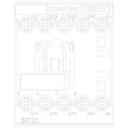 Siemens 3RT2015-1BB42 stykač 3 spínací kontakty 3 kW 24 V/DC 7 A s pomocným kontaktem 1 ks