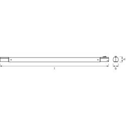 OSRAM HOMELIGHTING TubeKIT LED 600mm 8.9W 3000K LED světelná lišta LED 8.90 W teplá bílá