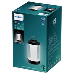 Philips LED 8719514443730 Cicero DSK260 Akumulátorová stolní LED lampa 6 W bílá bílá, černá
