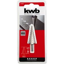 kwb 525820 stupňovitý vrták 1 ks 1 ks