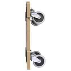 TOOLCRAFT TO-10748217 Erweiterbare plošina s kolečky , materiál MDF, max. 200 kg, 390 mm x 390 mm x 110 mm