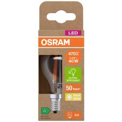 OSRAM HOMELIGHTING 4099854255168 LED Energetická třída (EEK2021) A (A - G) E14 klasická žárovka 2.2 W = 40 W teplá bílá (Ø x v) 45 mm x 45 mm vlákno 1 ks