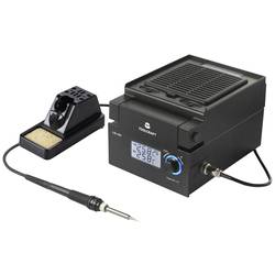 TOOLCRAFT LSL-951 Pájecí stanice s LED osvětlením a odsáváním pájecích výparů digitální 80 W 160 - 480 °C