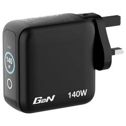 Verbatim 30240 USB nabíječka, GaN, 140 W, QC 3.0, Power Delivery 3.0, černá