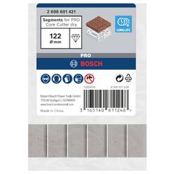 Bosch Accessories 2608601421 2608601421 segmenty pro suché vrtací korunky 122 mm 6 ks