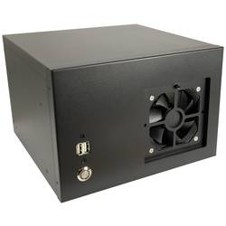 Inter-Tech S31B midi tower PC skříň černá 1 předinstalovaný ventilátor
