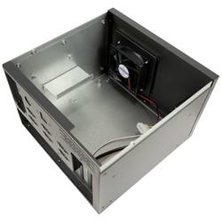 Inter-Tech S31B midi tower PC skříň černá 1 předinstalovaný ventilátor