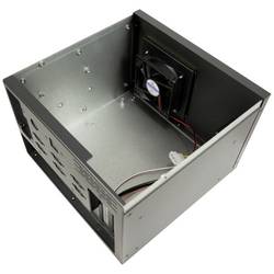 Inter-Tech S31B midi tower PC skříň černá 1 předinstalovaný ventilátor