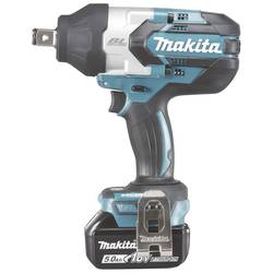 Makita DTW1001RTJ, DTW1001RTJ aku rázový utahovák, 1 050 Nm, 18 V, 5 Ah, Li-Ion, vč. 2x aku, vč. nabíječky, kufřík