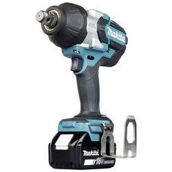 Makita DTW1001RTJ, DTW1001RTJ aku rázový utahovák, 1 050 Nm, 18 V, 5 Ah, Li-Ion, vč. 2x aku, vč. nabíječky, kufřík