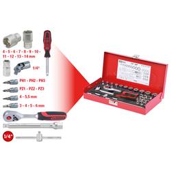 KS Tools 917.4030 sada nástrčných klíčů, 1/4 (6,3 mm), 917.4030