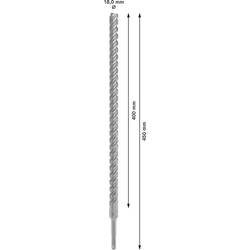 Bosch Accessories 2608836633 2608836633 wolfram-karbid příklepový vrták 18 mm Celková délka 450 mm SDS plus 1 ks