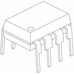Microchip Technology PIC12F508-I/P mikrořadič PDIP-8 8-Bit 4 MHz Počet vstupů/výstupů 5