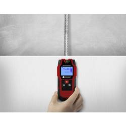 TOOLCRAFT detektor TO-9627699 Detekční hloubka (max.) 12 m Druh materiálu dřeva, železných kovů, neželezných kovů, kabely vedoucí napětí