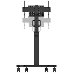 Neomounts FL50S-825BL1 TV kolečkový vozík 94,0 cm (37) - 190,5 cm (75) podlahový stojan, naklápěcí, nastavitelná výška