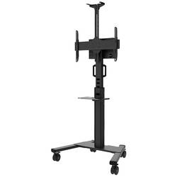 Neomounts FL50S-825BL1 TV kolečkový vozík 94,0 cm (37) - 190,5 cm (75) podlahový stojan, naklápěcí, nastavitelná výška