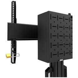 Neomounts FL50S-825BL1 TV kolečkový vozík 94,0 cm (37) - 190,5 cm (75) podlahový stojan, naklápěcí, nastavitelná výška