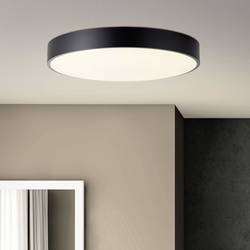 Brilliant G97014/76 Slimline LED stropní svítidlo LED Energetická třída (EEK2021): F (A - G) 60 W bílá, černá