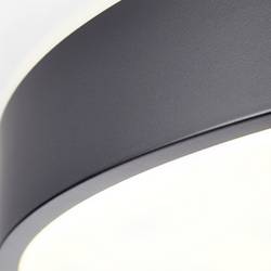 Brilliant G97014/76 Slimline LED stropní svítidlo LED Energetická třída (EEK2021): F (A - G) 60 W bílá, černá