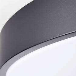 Brilliant G97014/76 Slimline LED stropní svítidlo LED Energetická třída (EEK2021): F (A - G) 60 W bílá, černá