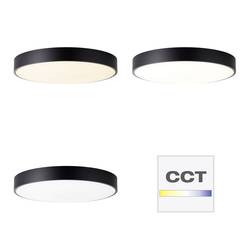 Brilliant G97014/76 Slimline LED stropní svítidlo LED Energetická třída (EEK2021): F (A - G) 60 W bílá, černá