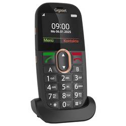 Gigaset GL695 telefon pro seniory černá, UPOZORNĚNÍ: mobilní telefony neobsahují CZ/SK menu