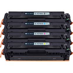 G&G Toner náhradní Canon, HP 201X, 045H kompatibilní černá, azurová, purppurová, žlutá GS-H201X-4P