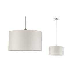 Paulmann Tessa 70924 závěsné světlo LED E27 60 W krémová, nerezová ocel kartáčovaná