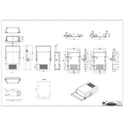 TEKO KL 41.5 KL 41.5 elektronická krabice 178 x 128 x 54 ABS světle šedá 1 ks